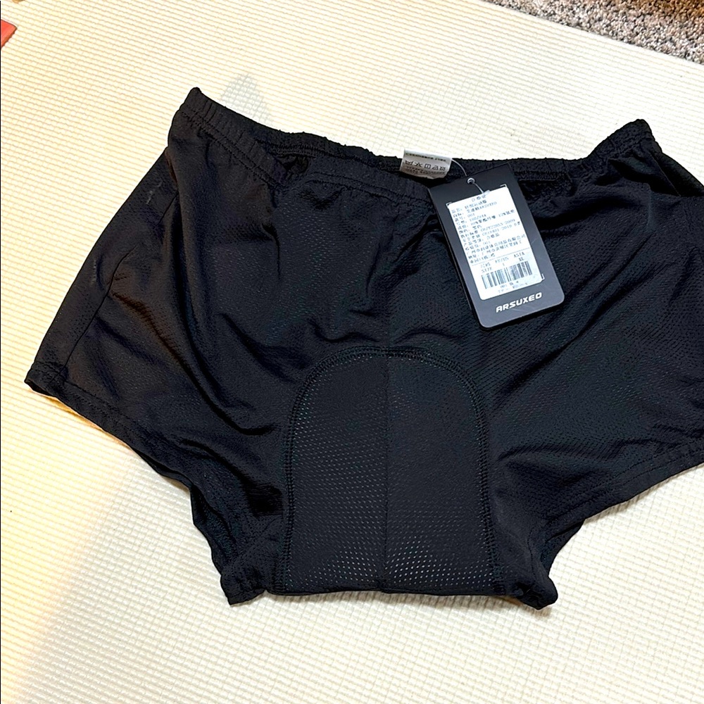 Black Women's Biker Shorts
